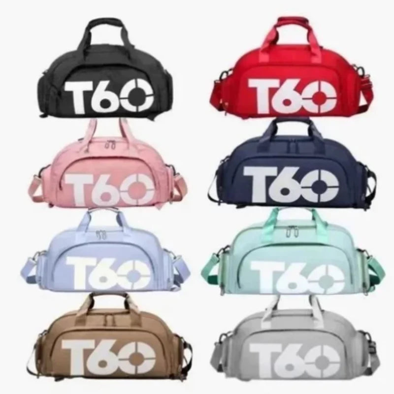 Bolsa Mala T60 viagem academia treino mochila esportiva fitness impermeável unissex