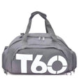 Bolsa Mala T60 viagem academia treino mochila esportiva fitness impermeável unissex