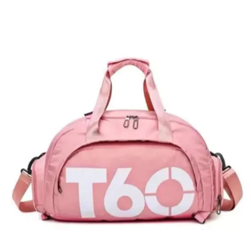Bolsa Mala T60 viagem academia treino mochila esportiva fitness impermeável unissex