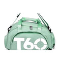Bolsa Mala T60 viagem academia treino mochila esportiva fitness impermeável unissex