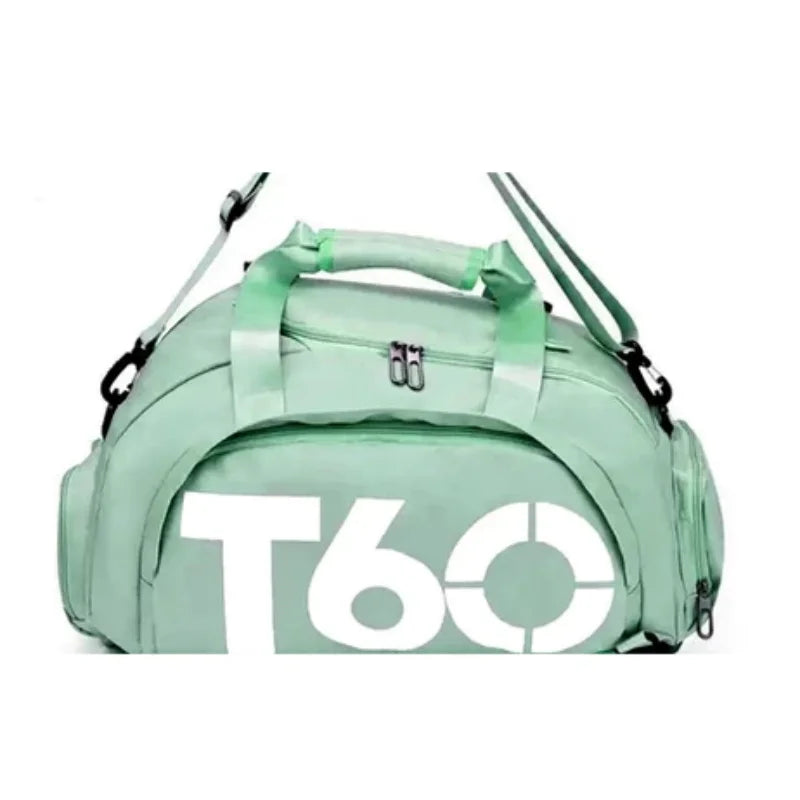 Bolsa Mala T60 viagem academia treino mochila esportiva fitness impermeável unissex