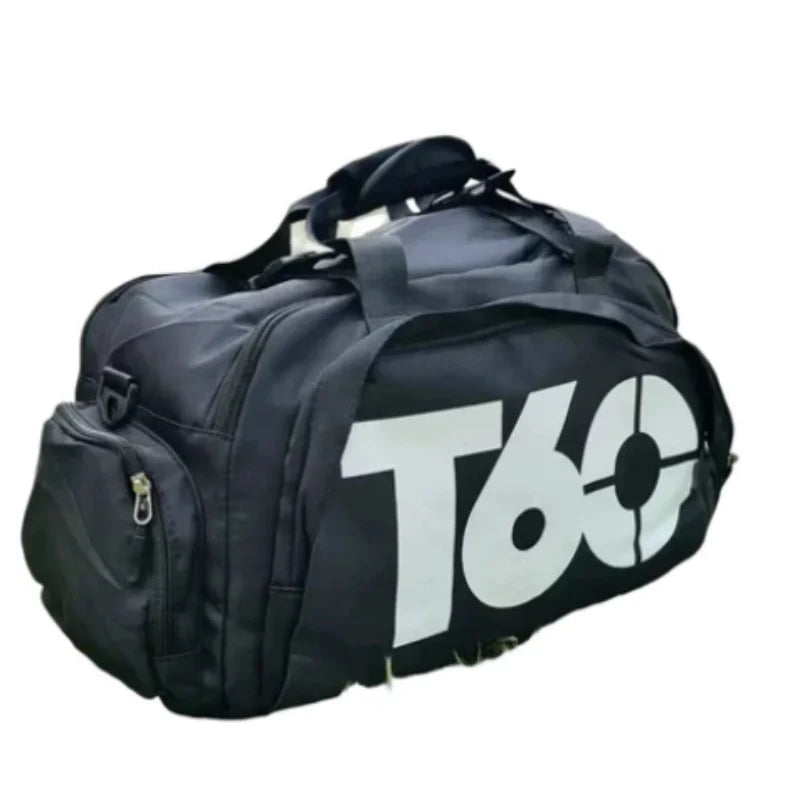 Bolsa Mala T60 viagem academia treino mochila esportiva fitness impermeável unissex