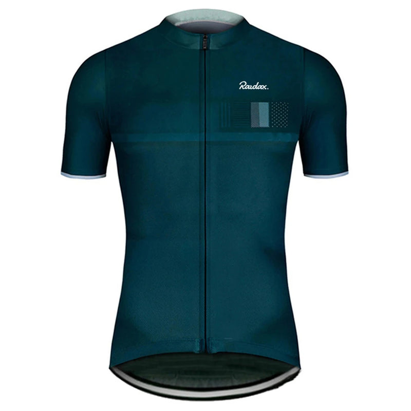 Camisa Ciclismo Masculina Raudax Classic – Estilo Race, Respirável e Pronta para a Velocidade!