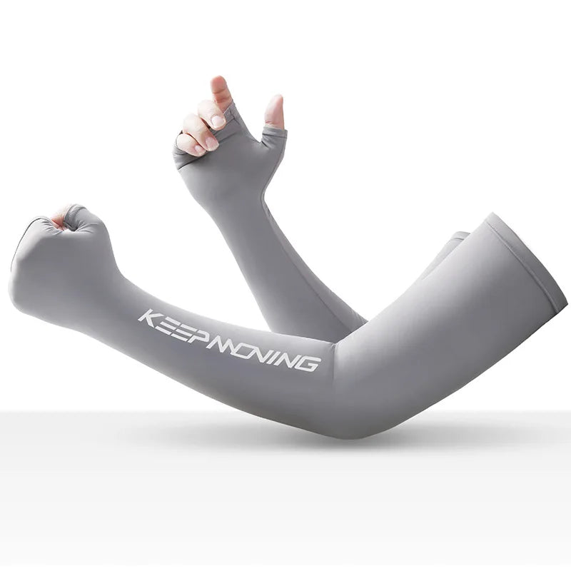 Manguito Esportivo Ice Silk com Proteção UV – Leveza, Conforto e Estilo no Seu Treino