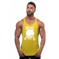 Camiseta Sem Manga Masculina de Algodão – Top de Treino Fitness para Homens, Estilo Singlet, Ideal para Musculação e Exercícios