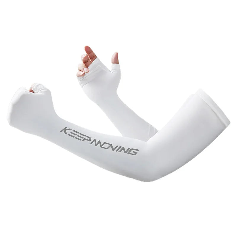 Manguito Esportivo Ice Silk com Proteção UV – Leveza, Conforto e Estilo no Seu Treino