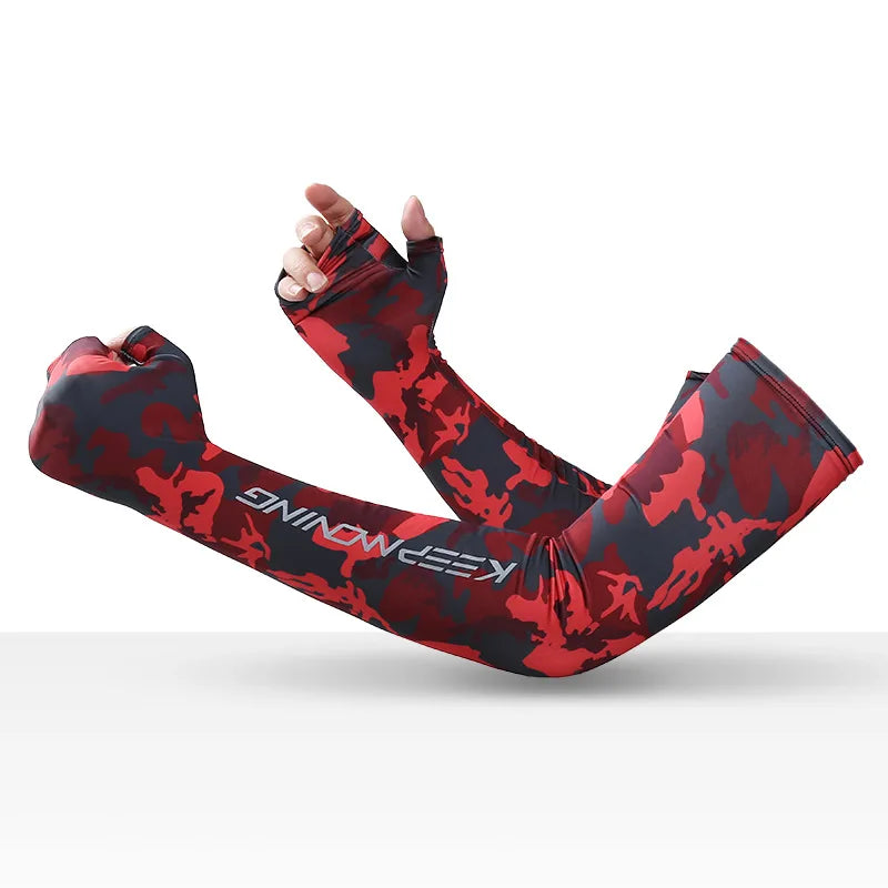 Manguito Esportivo Ice Silk com Proteção UV – Leveza, Conforto e Estilo no Seu Treino