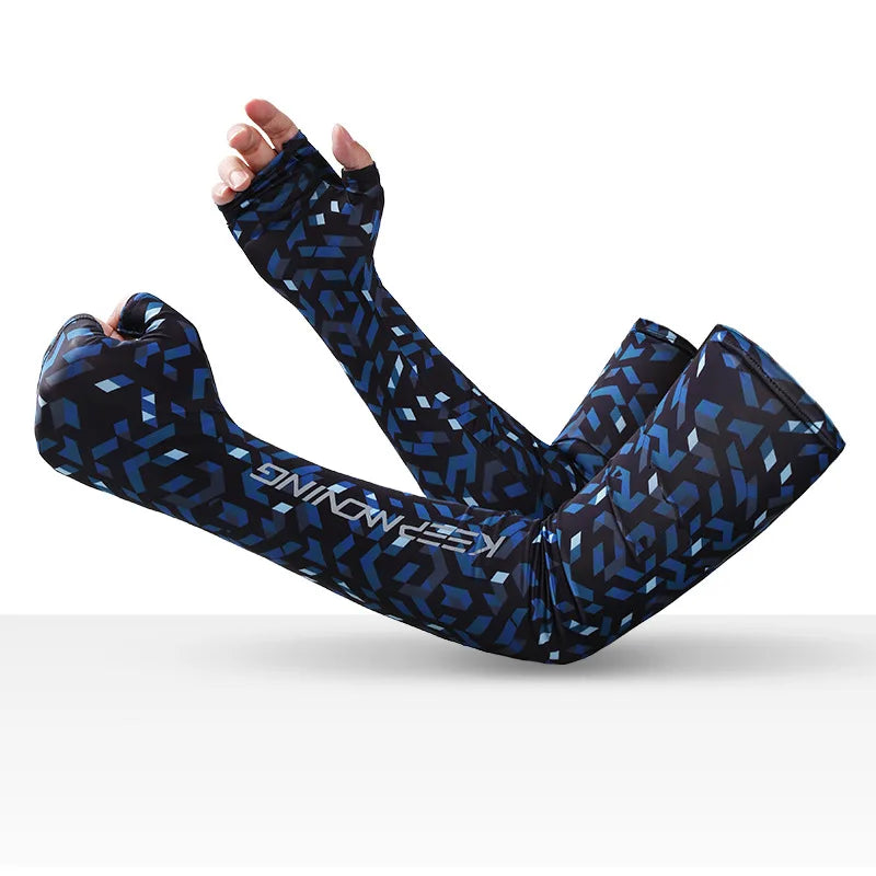Manguito Esportivo Ice Silk com Proteção UV – Leveza, Conforto e Estilo no Seu Treino