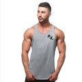 Camiseta Sem Manga Masculina de Algodão – Top de Treino Fitness para Homens, Estilo Singlet, Ideal para Musculação e Exercícios