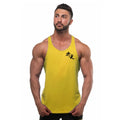 Camiseta Sem Manga Masculina de Algodão – Top de Treino Fitness para Homens, Estilo Singlet, Ideal para Musculação e Exercícios