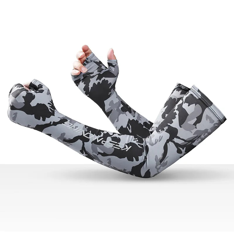 Manguito Esportivo Ice Silk com Proteção UV – Leveza, Conforto e Estilo no Seu Treino