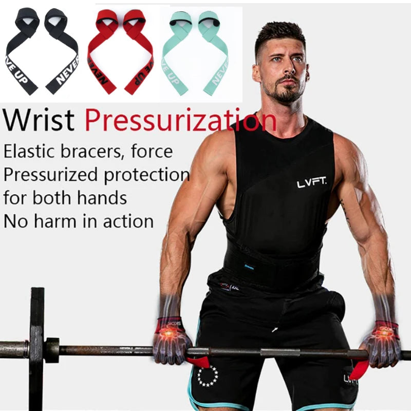 Strap de Pulso Fitness – Suporte Profissional para Levantamento de Peso!