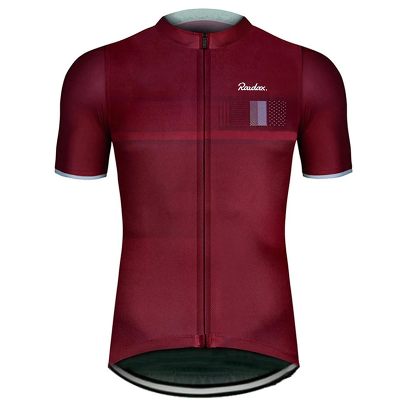 Camisa Ciclismo Masculina Raudax Classic – Estilo Race, Respirável e Pronta para a Velocidade!