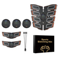 Eletroestimulador Muscular Abdominal EMS – Recarregável por USB