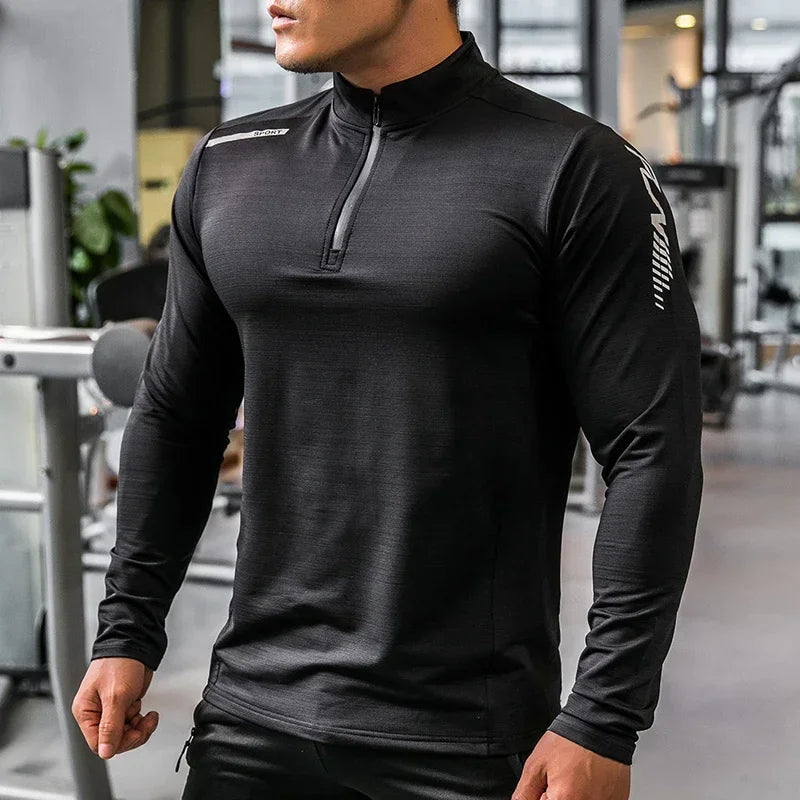 Camiseta de Compressão Masculina SHEDAO | Alta Performance em Todos os Treinos
