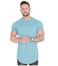 Camiseta Masculina Muscle Fitness – Algodão de Alta Qualidade para Treinos e Atividades Esportivas