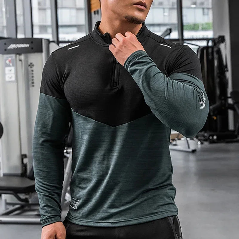 Camiseta de Compressão Masculina SHEDAO | Alta Performance em Todos os Treinos