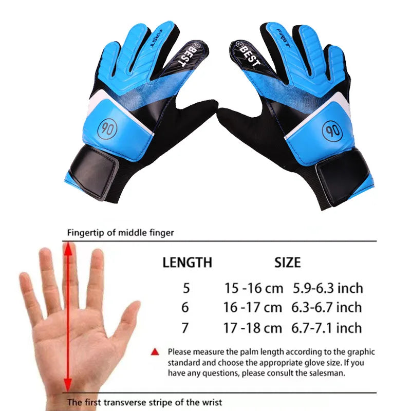 Par de Luvas de Goleiro – Tamanhos 5, 6 e 7