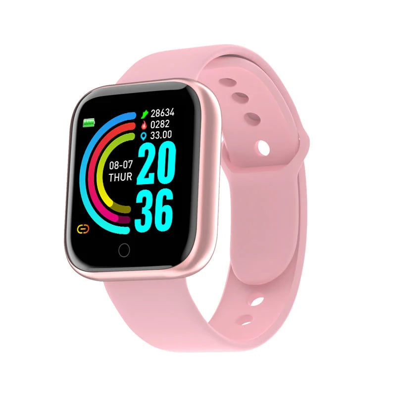 Smartwatch Multifuncional Y68 D20 – Para Homens, Mulheres e Atletas ⌚️🎧
