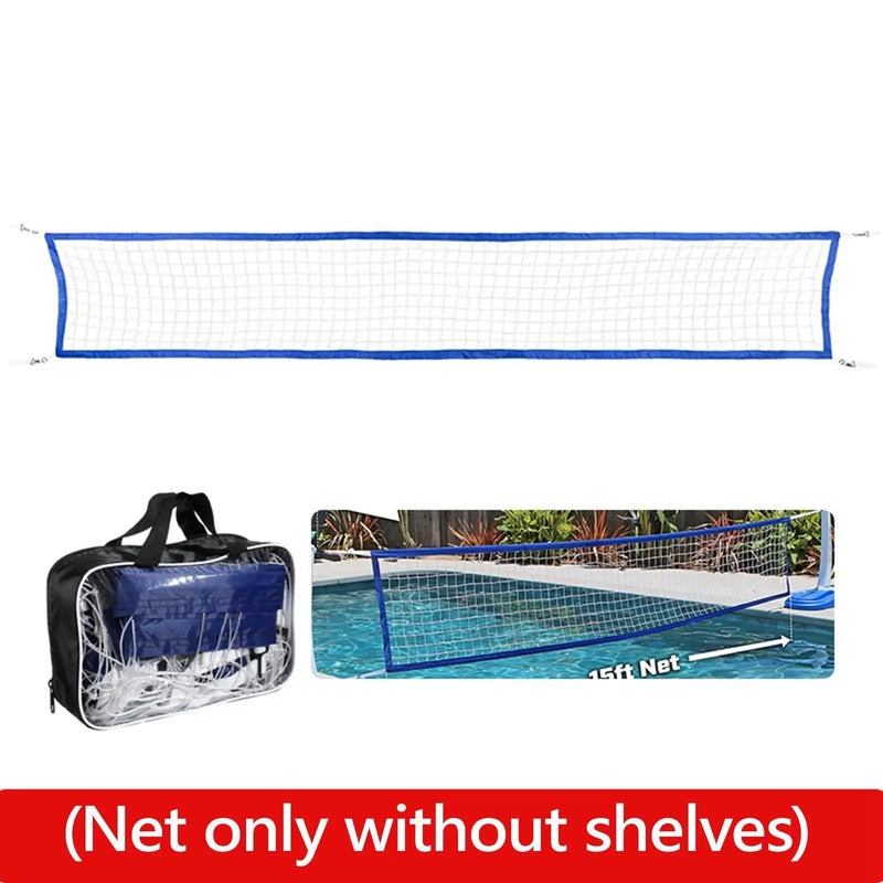 Rede de Vôlei Portátil – 15ft x 3ft com Bolsa de Transporte