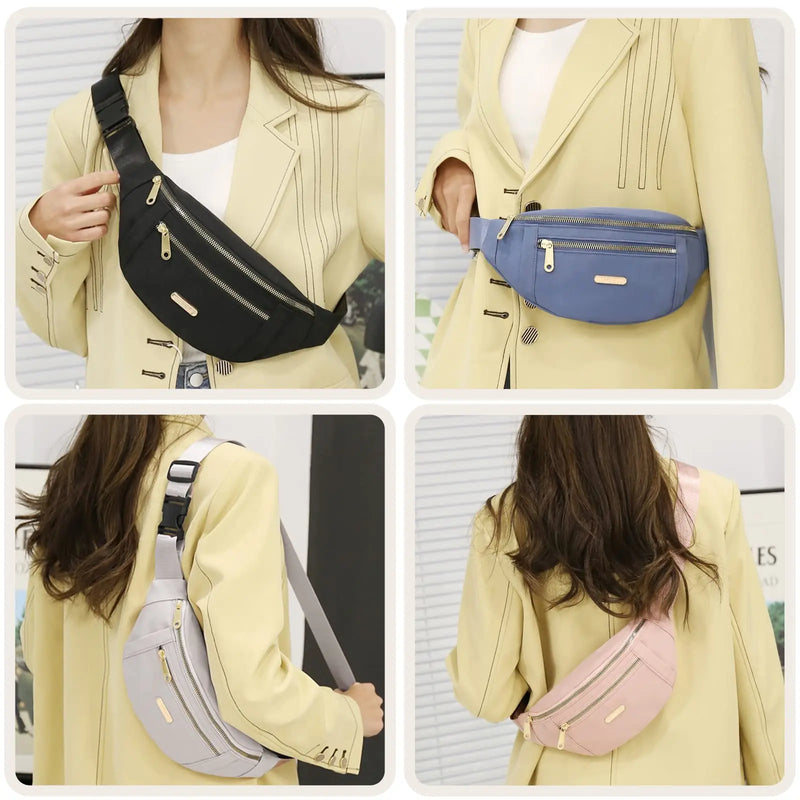 Bolsas de Cintura Unissex – Fashion Fanny Pack para Mulheres e Homens