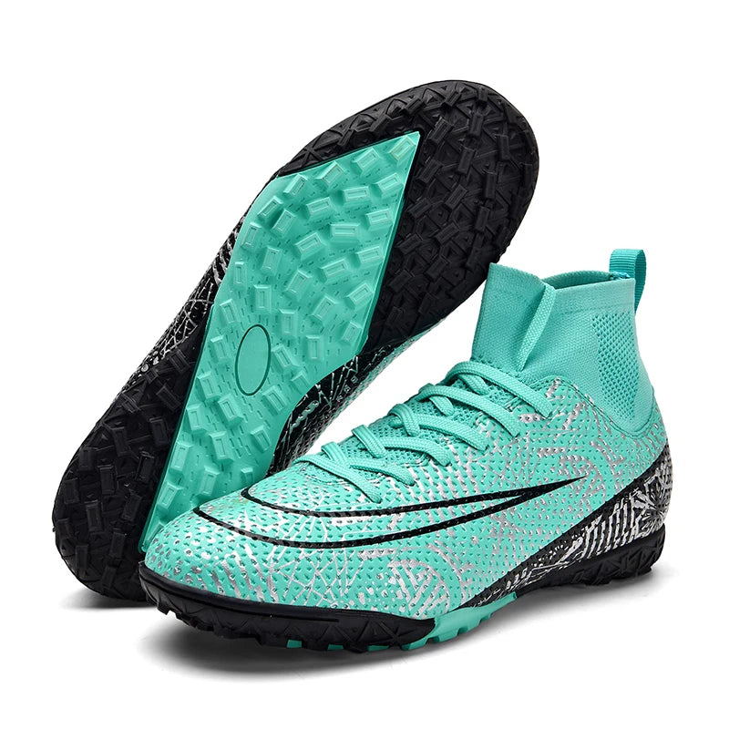 Chuteira Masculina para Futebol Society – Cano Médio, Ultralight, Antiderrapante e Confortável