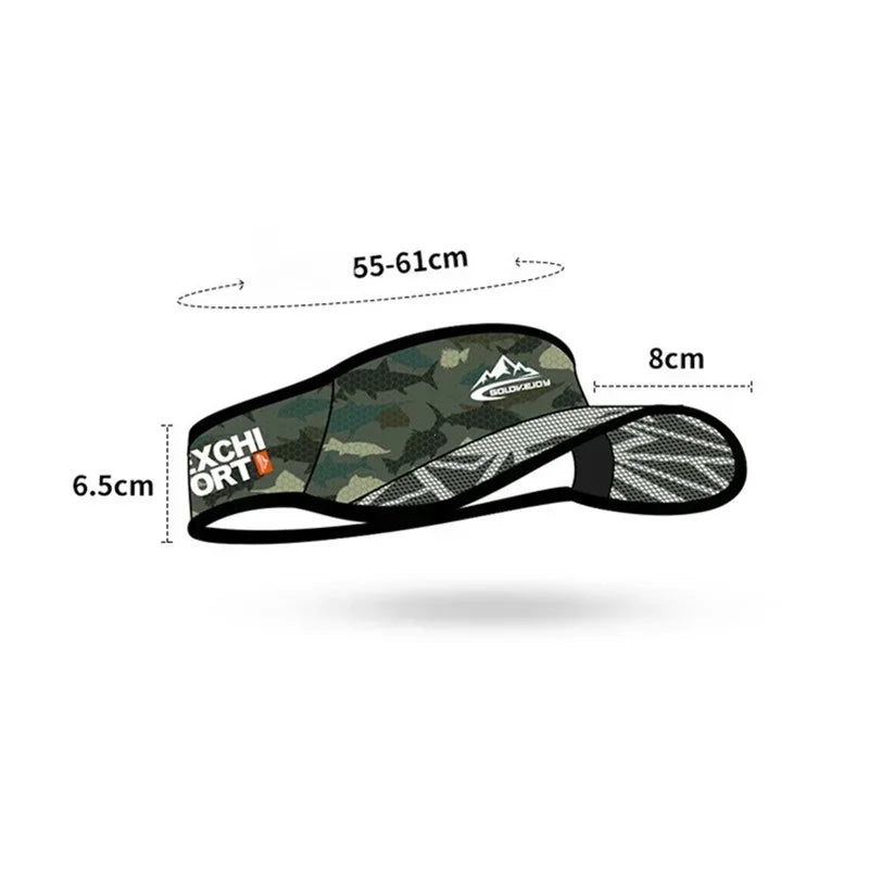 Chapéu Esportivo de Proteção Solar Unissex com Visor – Conforto e Estilo para Seus Esportes ao Ar Livre!
