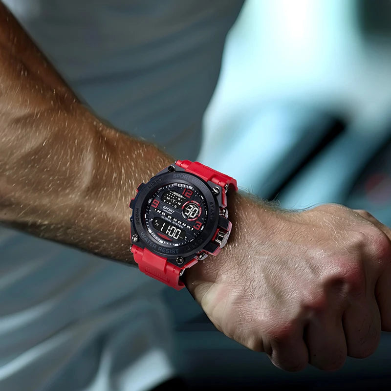 Relógio Eletrônico de Luxo Masculino – Para Quem Exige Estilo e Performance!