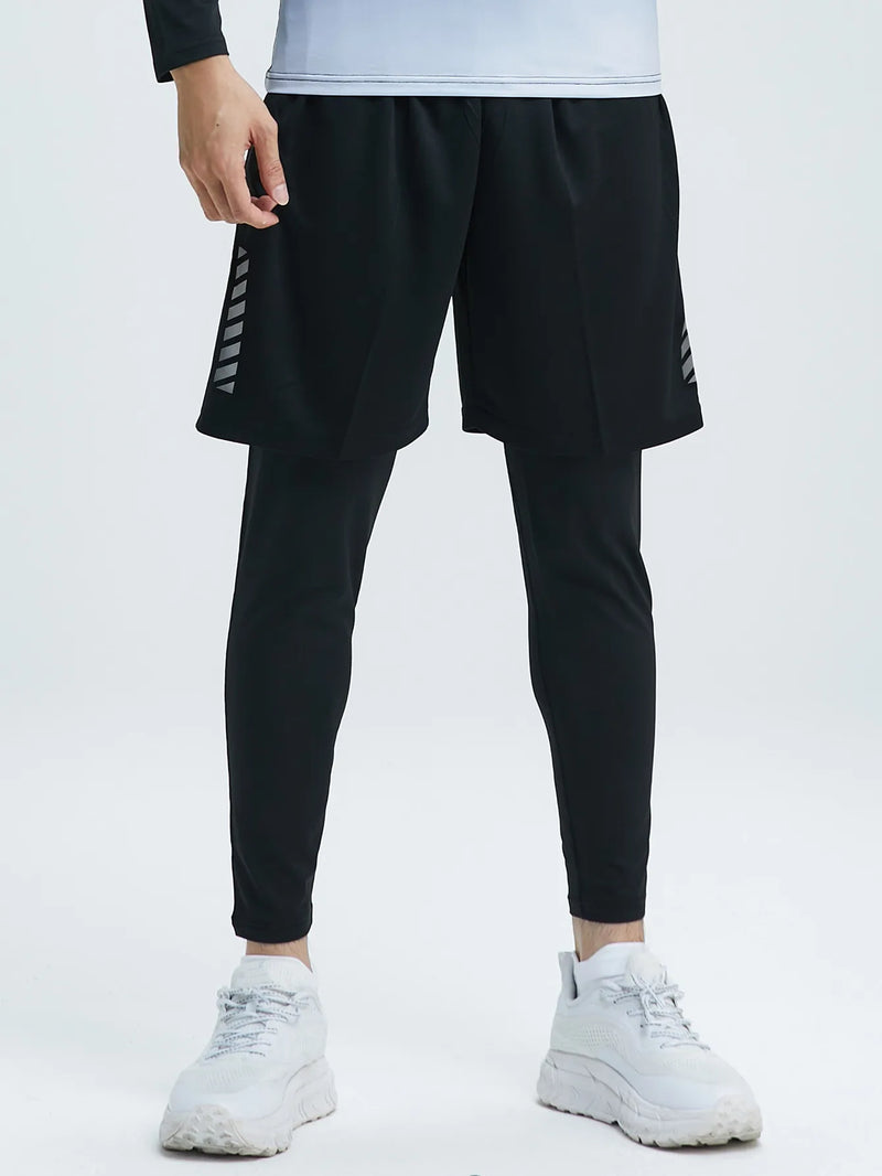 Conjunto Masculino BURUITE – Shorts e Legging de Compressão | Desempenho, Conforto e Estilo em Todos os Treinos