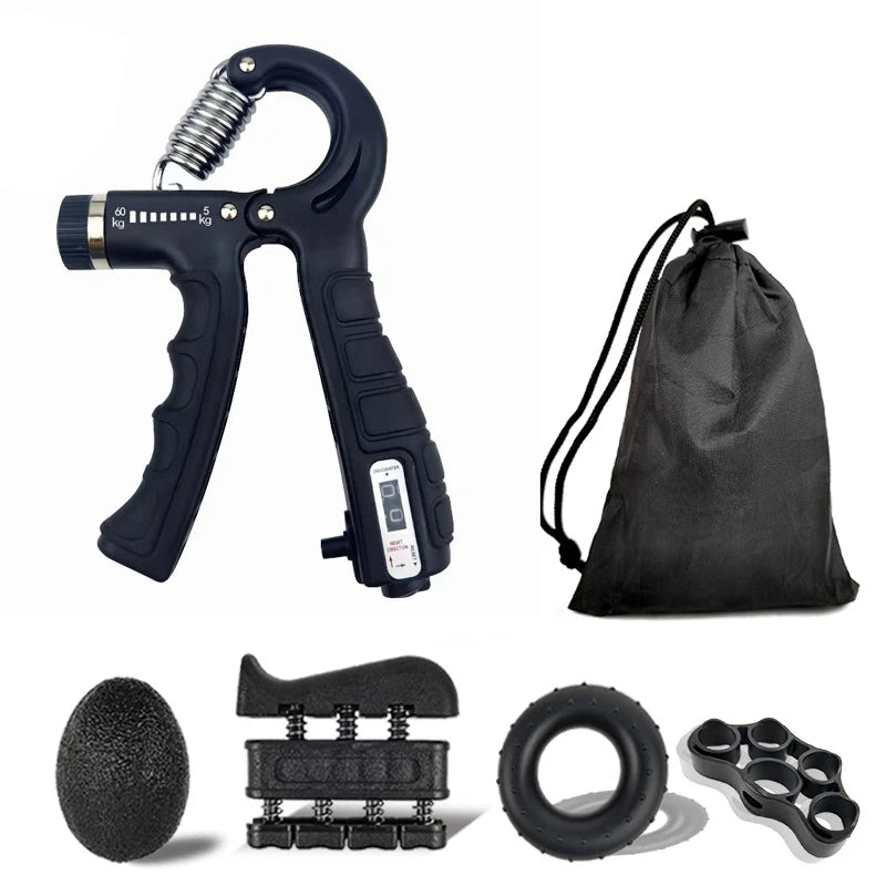 Kit Ajustável para Fortalecer Dedos e Antebraço – Aumente a Força e Flexibilidade das Mãos