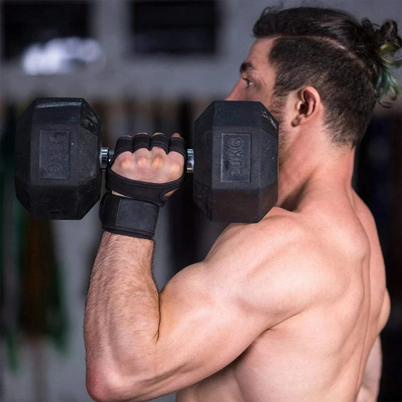 Luva Esportiva de Treinamento – Proteção para Mãos e Punhos | Unissex
