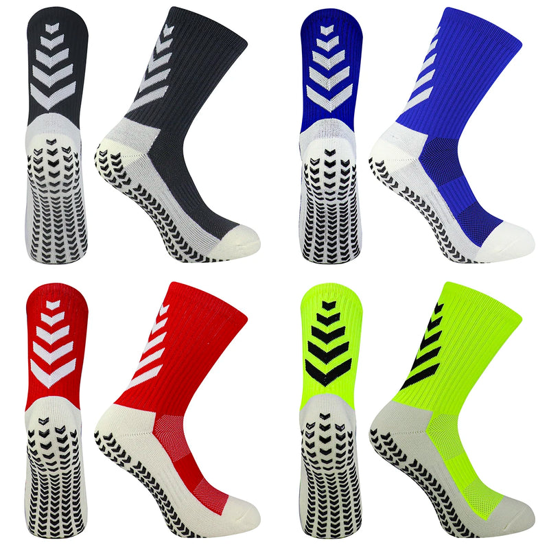 Meia Esportiva Masculina Antiderrapante | Conforto e Aderência para Futebol, Corrida, Yoga, Basquete e Treinos