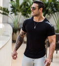 Camiseta Masculina Esportiva – Treino, Compressão, Secagem Rápida, Manga Curta, Fitness e Musculação