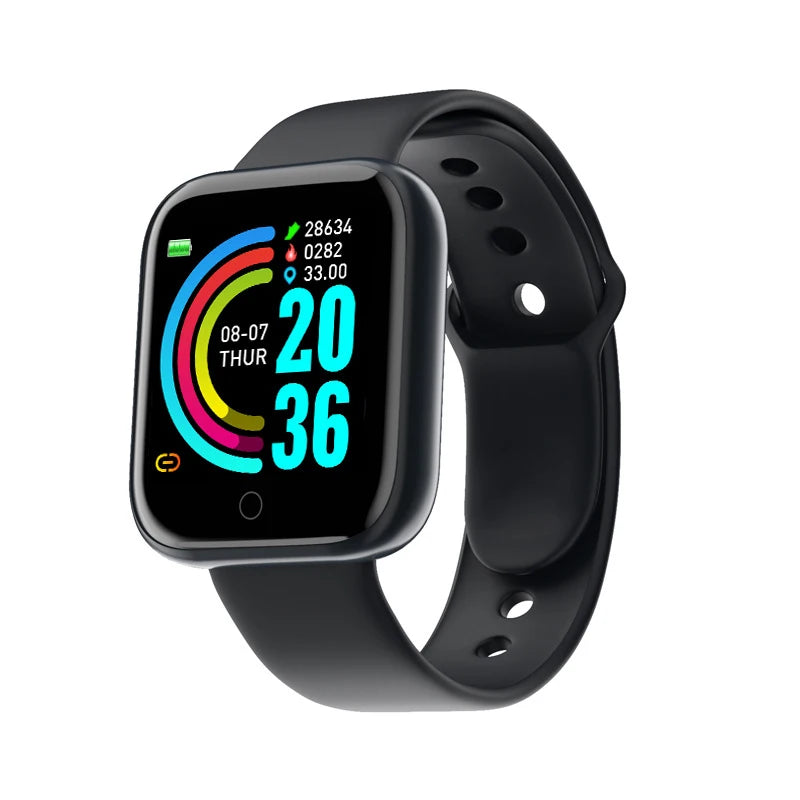 Smartwatch Multifuncional Y68 D20 – Para Homens, Mulheres e Atletas ⌚️🎧