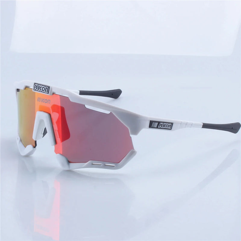 Óculos de Ciclismo SCICON AEROSHADE – Visão Nítida, Proteção Total e Estilo Profissional