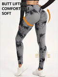 Legging Feminina Tie Dye – Fitness, Yoga, Cintura Alta e Efeito Levanta Bumbum