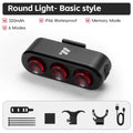 Luz Traseira Inteligente para Bicicleta WEST BIKING – Visibilidade Máxima e Tecnologia de Ponta nos Seus Pedais