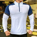 Camiseta Compressão SHEDAO Masculina com Zíper – Conforto Extremo para Alta Performance