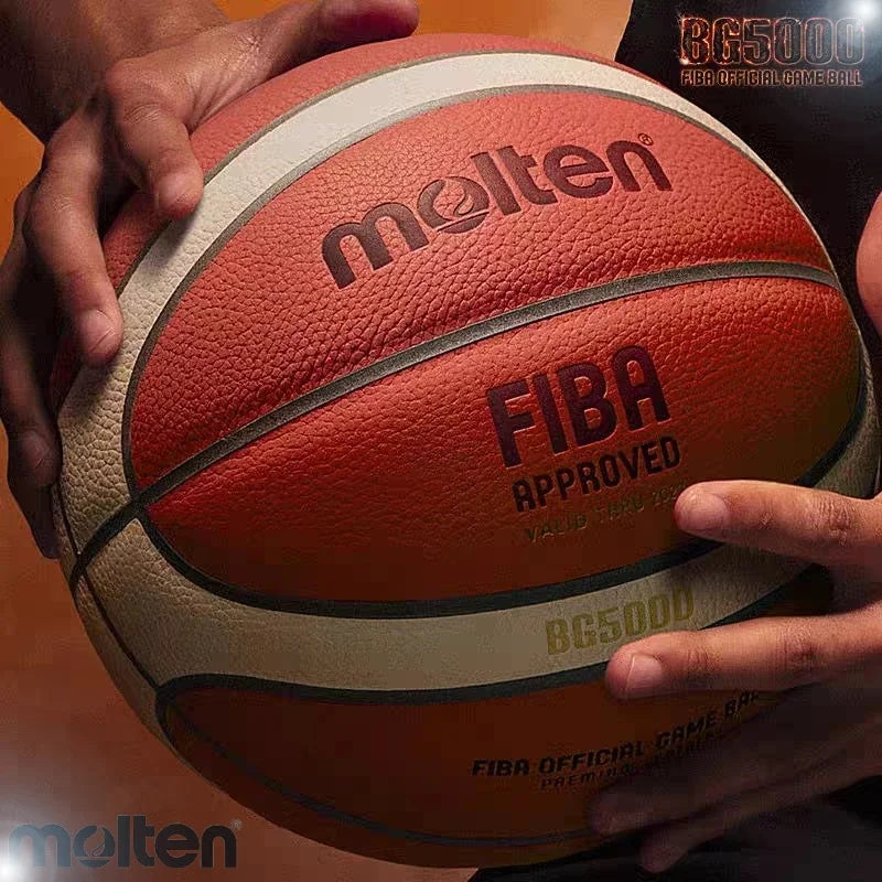 Bola de Basquete Molten BG5000 Tamanho 7 com Bolsa