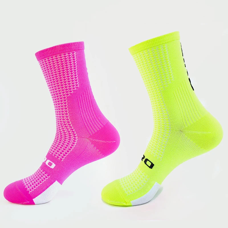 Kit 5 Pares de Meias Masculinas para Ciclismo e Esportes