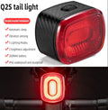 Luz Traseira Inteligente ROCKBROS – Segurança Inteligente para Suas Pedaladas