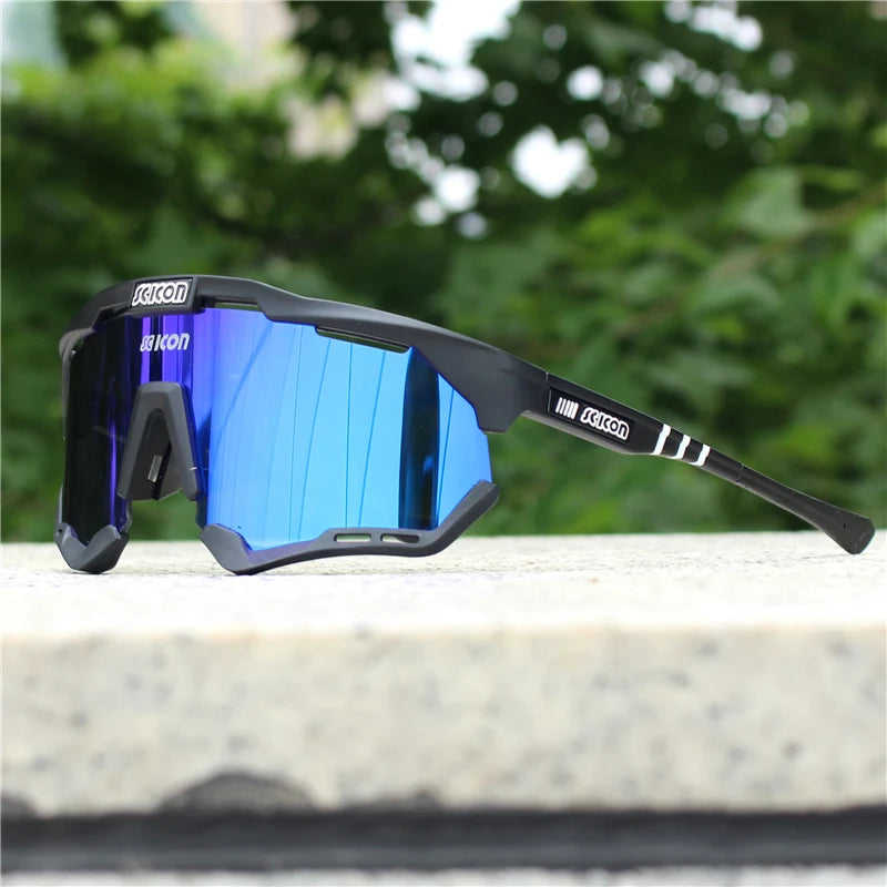Óculos de Ciclismo SCICON AEROSHADE – Visão Nítida, Proteção Total e Estilo Profissional