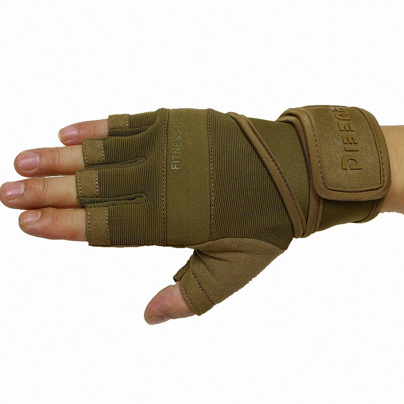 Luvas de Academia Half Finger XINLUYING XY-B26 – Antiderrapante, Resistente e Confortável para Treinos Intensos