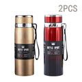Garrafa Térmica 1000ml Inox – Isolamento a Vácuo para Café, Chá ou Água