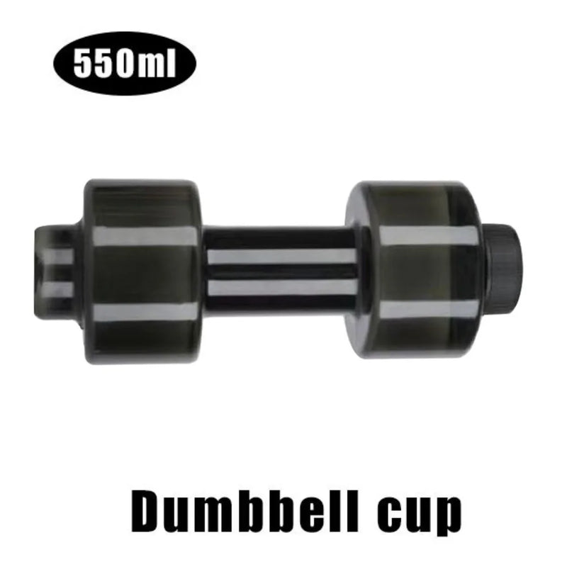 Garrafa Dumbbell JOCESTYLE 550ML/2600ML – Hidrate-se e Treine ao Mesmo Tempo!