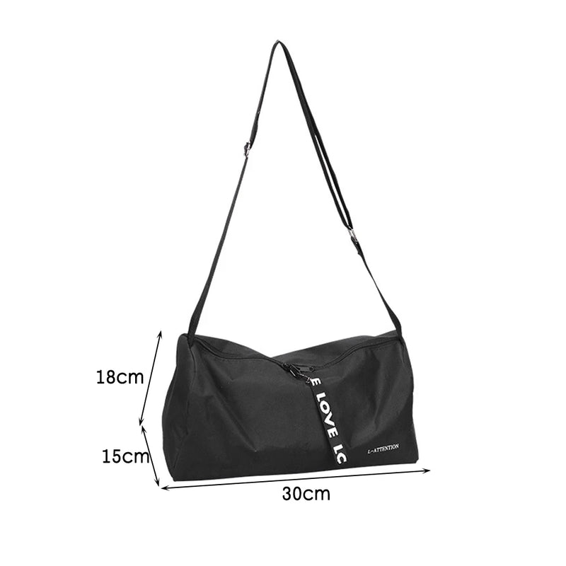 Bolsa de Ginástica e Viagem Multifuncional – Fitness e Treinamento ao Ar Livre, Alça Ajustável, Nylon 600D