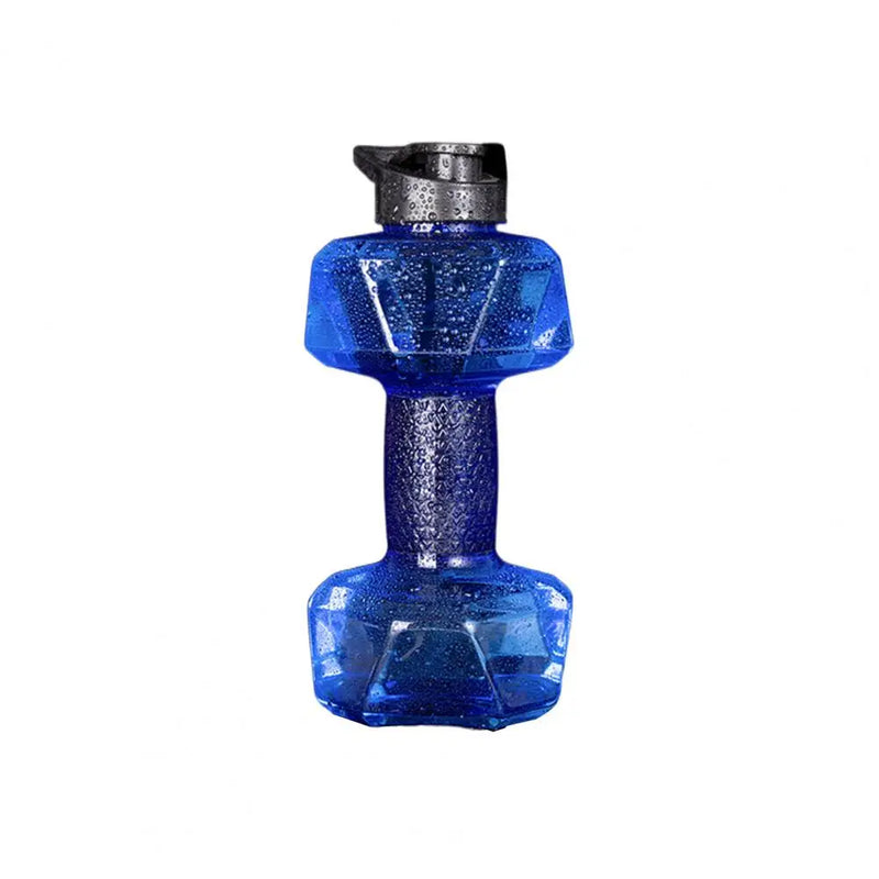 Garrafa Dumbbell Multifuncional – Hidratação e Treino em um Só Produto