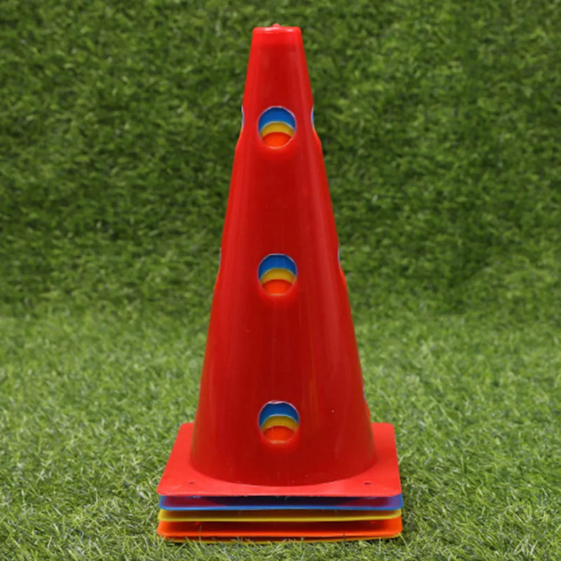Kit com 5 Cones de Treinamento – Futebol, Agilidade e Obstáculos para Crianças