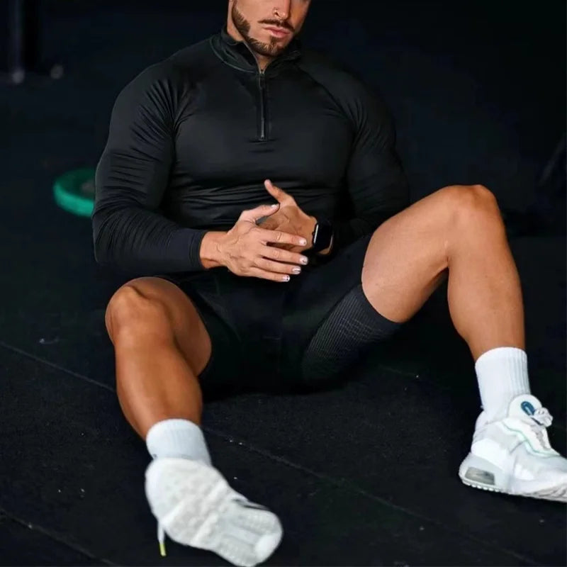 Camiseta Masculina de Compressão JSEHB – Performance, Estilo e Conforto em Alta Intensidade