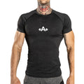 T-shirt Masculina Esportiva – Compressão, Musculação, Secagem Rápida